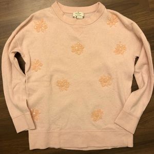 Size XS Kate Spade Sweater in Petal Pink
